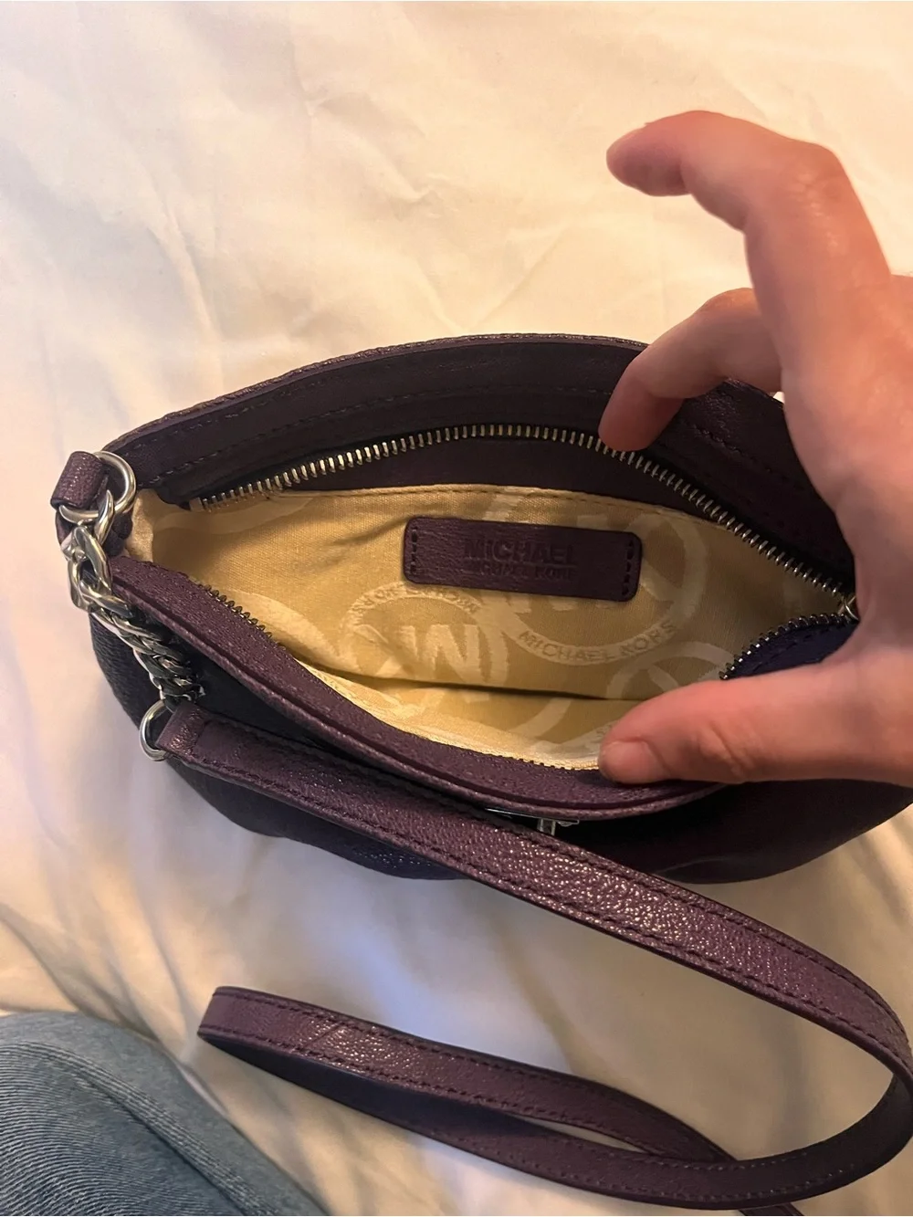 Micheal Kors Leather Bag